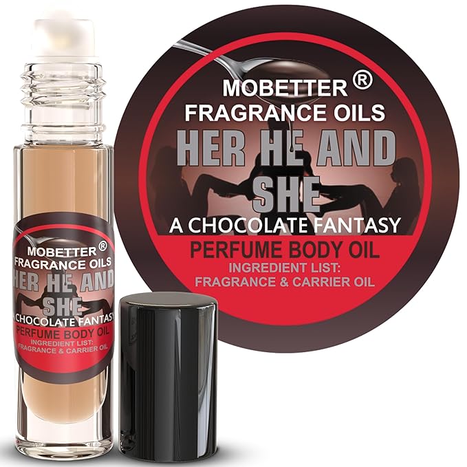 MOBETTER FRAGRANCE OILS Her He and She Chocolate Fantasy Perfume body oil