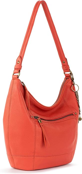 The Sak Sequoia Hobo Bag - Premium Large Leather Women's Handbag for Everyday & Travel - Durable Purse With Zipper Pocket