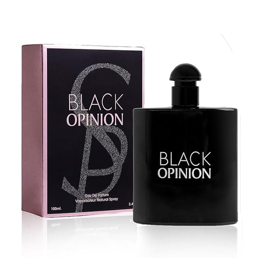 Black Opinion Perfume for Women Sweet and Irresistible Eau de Parfum Natural Spray Long Lasting 3.4 Fl Oz Fragrance for Daily Elegance