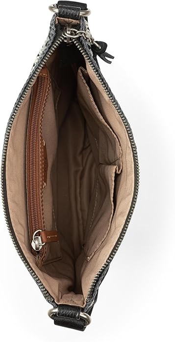 The Sak Lucia Crossbody Bag in Leather, Convertible Purse with Adjustable Strap