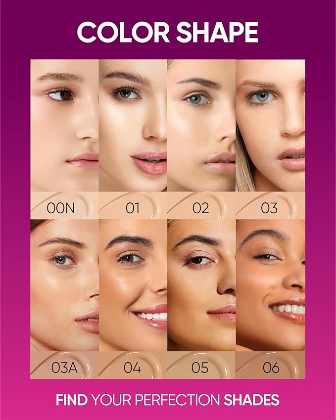Pink Glow Cushion Foundation #01 Vanilla| Medium Coverage, Natural Dewy Glow Finish, Moisturizing for Dry Skin, Lightweight, Long-Lasting & Oxidation-Resistant