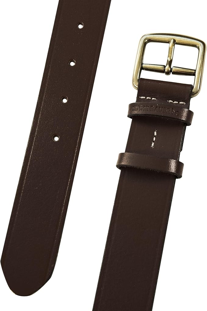 Eddie Bauer Women's Casual Leather Belts with Durable Metal Buckle