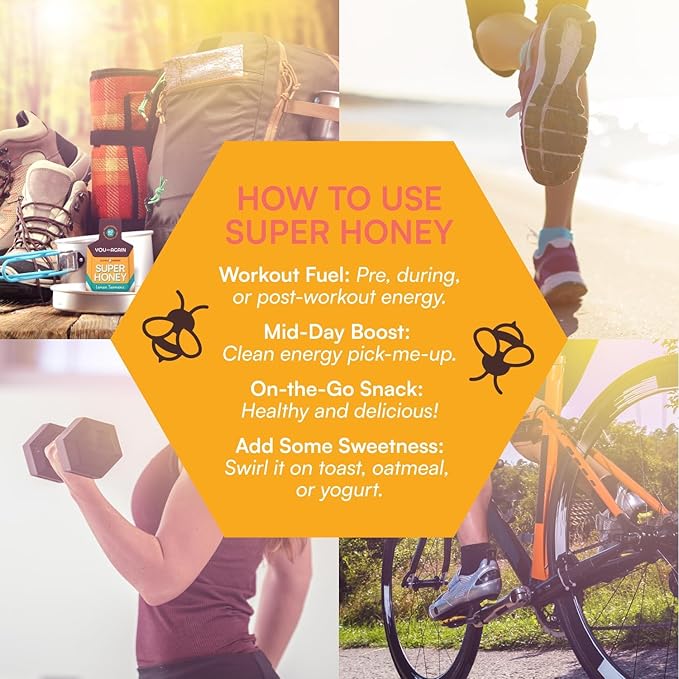 You Again Super Honey Clean Energy Gel, Himalayan Salted Chocolate | Electrolyte Replenishment Running Fuel | Endurance Workouts & Cycling Gel | Paleo & Carnivore Snack | Gluten-Free | 8-Pack