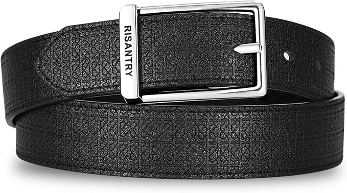 Women's Belt Fashion Buckle Premium Synthetic Leather Ladie Belts for Jeans Minimalist Design Gifts for Women