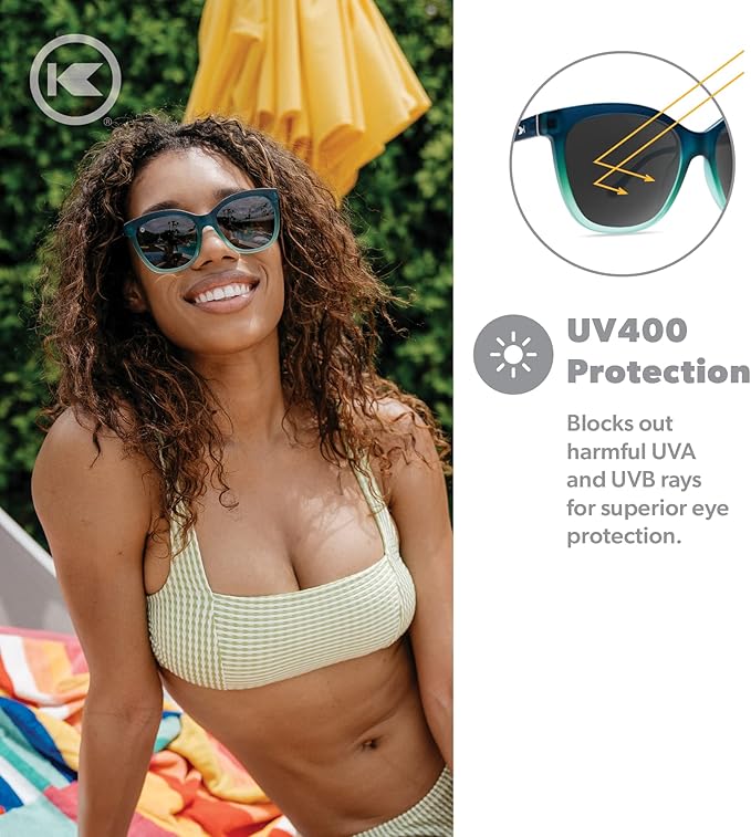 Knockaround Deja Views Polarized Sunglasses for Women & Men - Trendy Sunglasses - UV400 Protection