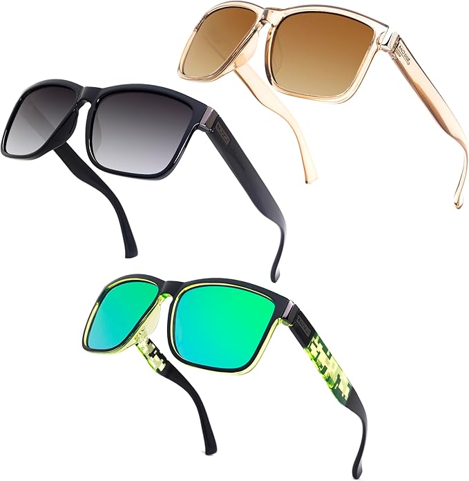 ANDOILT Sport Polarized Square Sunglasses