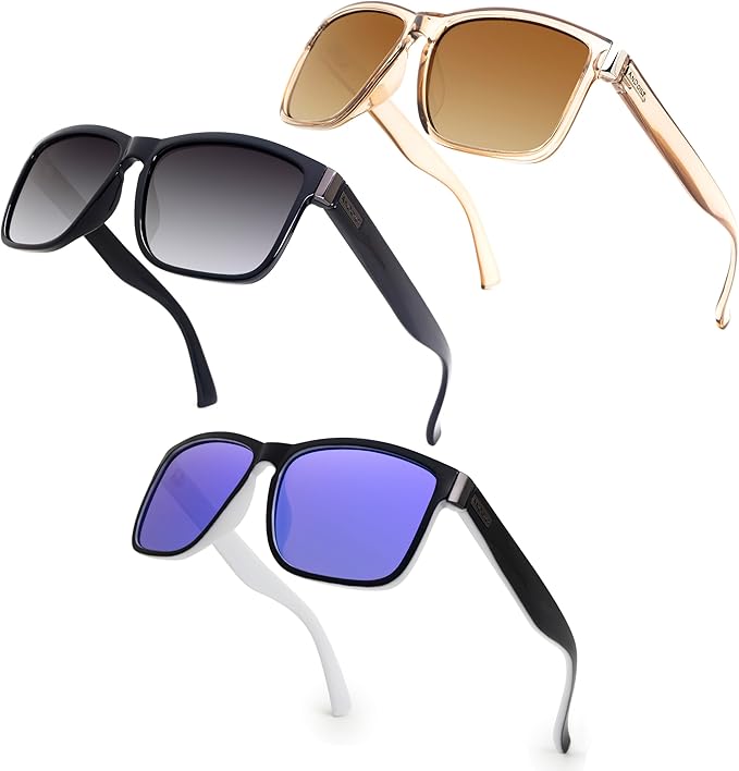 ANDOILT Sport Polarized Square Sunglasses