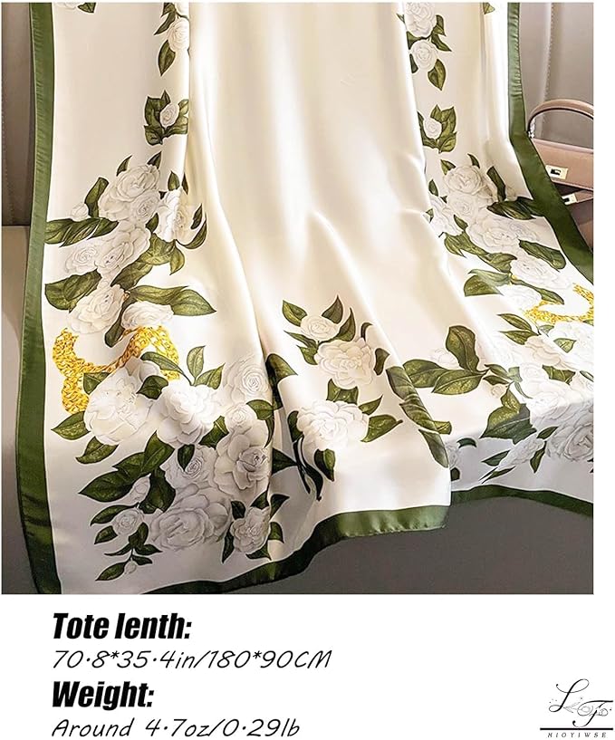 Shawl Scarf For Women Lightweight Scarves Floral Pattern Formal Evening Dressesformal Shawl Summer Wraps