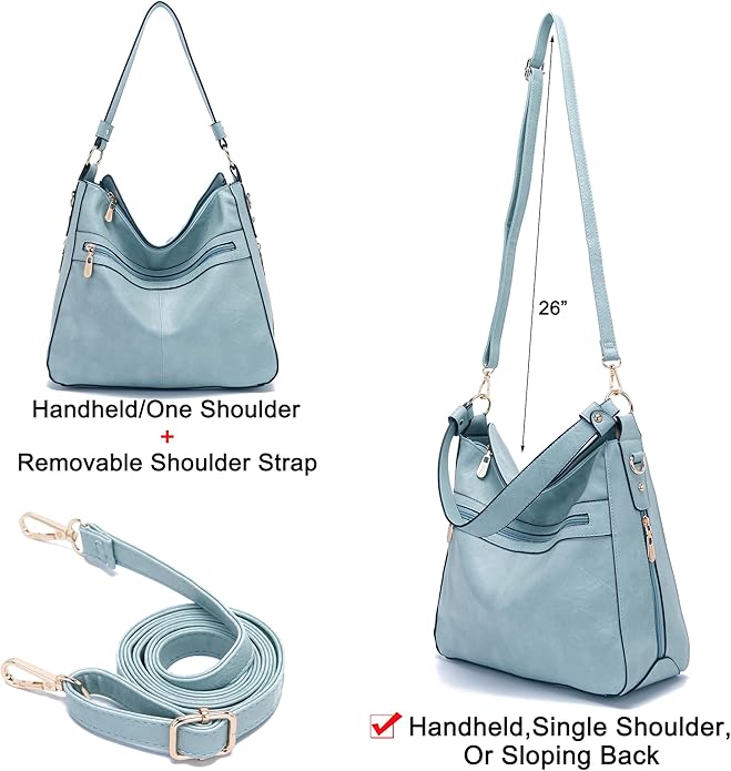 Women Large Crossbody Bags Ladies Satchel Shoulder Handbags Purse and Wallet Set for Women Totes Hobo Purses