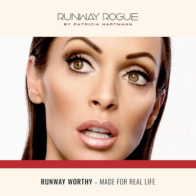 Runway Rogue Pearl Glam Long Wear Shimmer Liquid Lipstick, Metallic Coral-Pink Lipstick with Silver and Gold Shimmer, ‘Starlet’