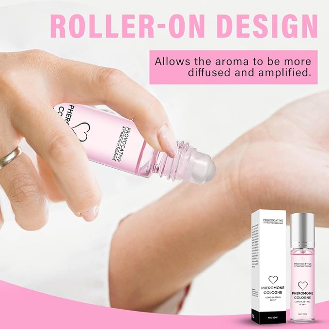 Richie House Pheromone Perfume for Women, Long-Lasting Roll-on Perfume for Women, Enhanced Scents Pheromone Cologne for Confident-Unleash Your Charm and Stay Confident, 20ml