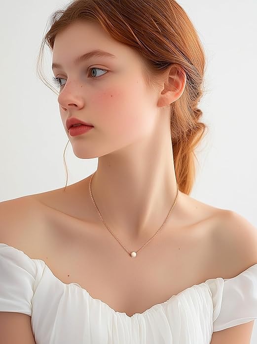 PROSILVER 925 Sterling Silver Necklace for Women | Dainty Delicate Adjustable Choker with Heart/Star/Moon/Vertical Bar Pendant, Hypoallergenic Tarnish Resistant Everyday Jewelry Gift for Her