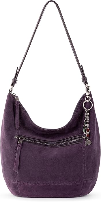 The Sak Sequoia Hobo Bag - Premium Large Leather Women's Handbag for Everyday & Travel - Durable Purse With Zipper Pocket