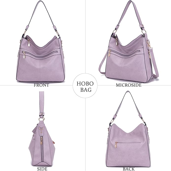 Women Large Crossbody Bags Ladies Satchel Shoulder Handbags Purse and Wallet Set for Women Totes Hobo Purses