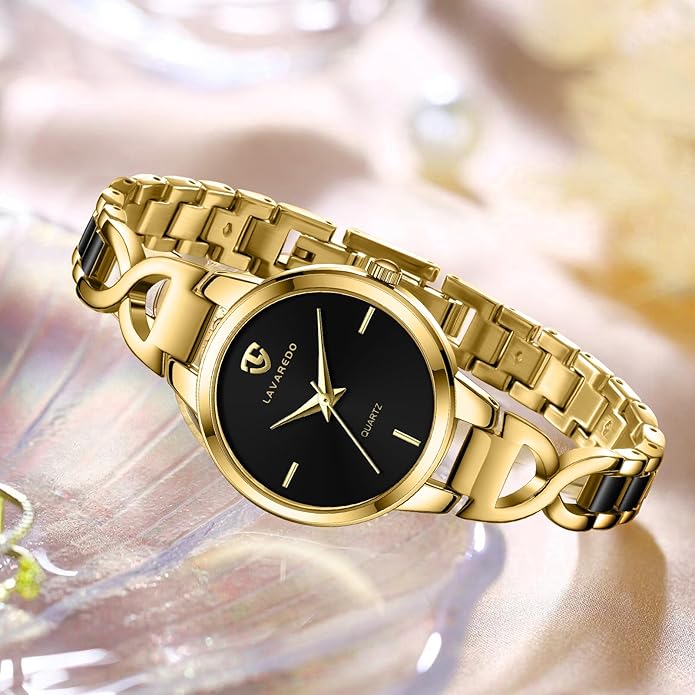 NN BEN NEVIS Gold Watches for Women Elegant Classic Minimalist Watch with Fashion Bracelet Luxury Birthday Gifts