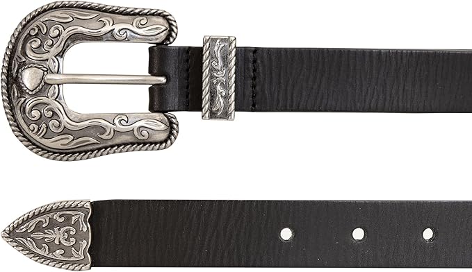 Lucky Brand Women's Western-Inspired Leather Belt | Classic | American Heritage | Casual | Vintage | Cowboy