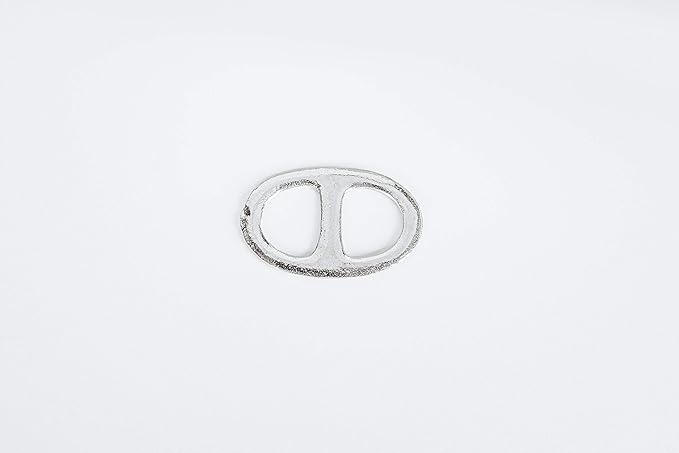 Handmade Pewter Scarf Rings and Slides - Metal Clip for Women Scarves - American Made