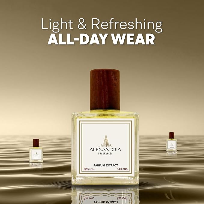 Alexandria Fragrances Miami Beach Perfume - Long Lasting Eau de Parfum for Men & Women - Everyday Men’s Cologne with Citrus, Ginger, Vetiver & Cedar Notes - Inspired by Beach & Summer Vibes - 55ml