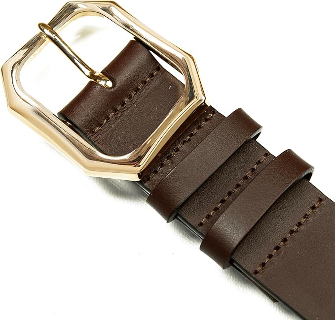 Lucky Brand Women's Fashion Leather Belt | Stylish | Trend | Classic | Modern | Jean | Pant | Skirt | Dress