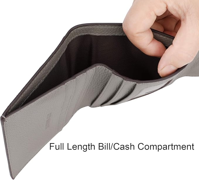 Lavemi Ultra Thin Small Compact Leather Womens Girls Wallets RFID Blocking Credit Card Holder for Women