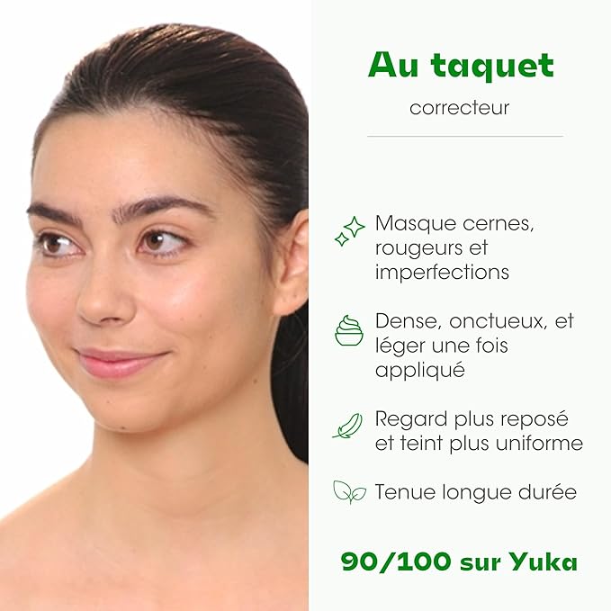 Magnifaik On The Ball! - Concealer with Natural Ingredient - Under Eye Concealer Hides Redness and Imperfections - Vegan Make Up - 30BR - 0.21 oz