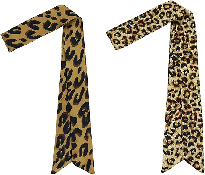 Purse Scarf for Women, Multifunctional Skinny Scarf for Bags Hair Neck Fashion Accessories