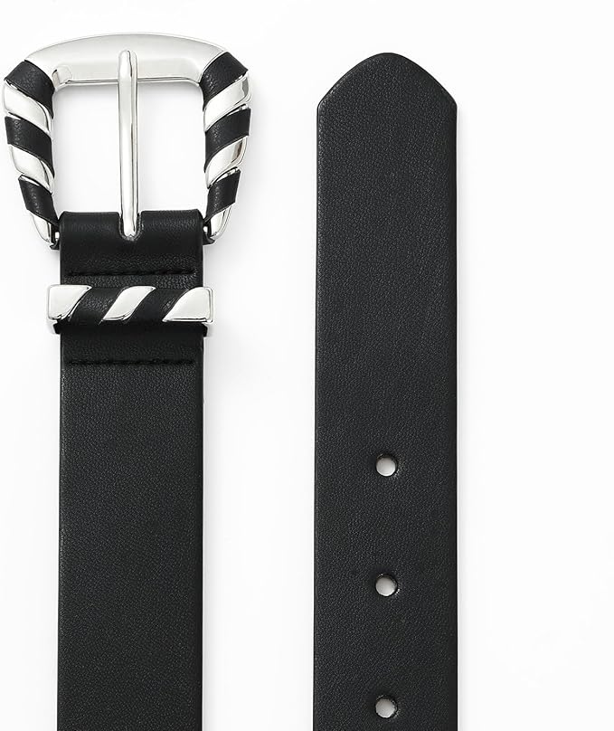 Fashion Waist Belt with Gold Buckle Women's Belts for Jeans Stylish Leather Belts for Women