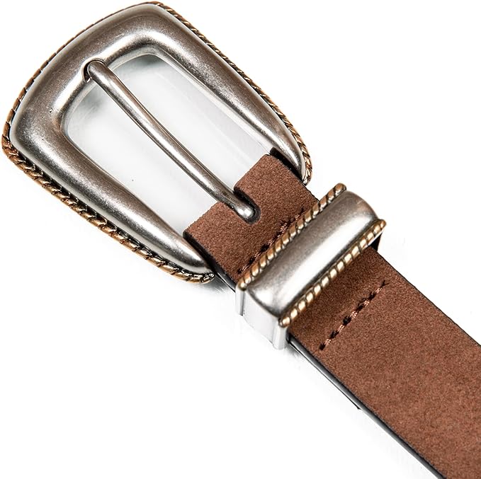 Lucky Brand Women's Western-Inspired Leather Belt | Classic | American Heritage | Casual | Vintage | Cowboy