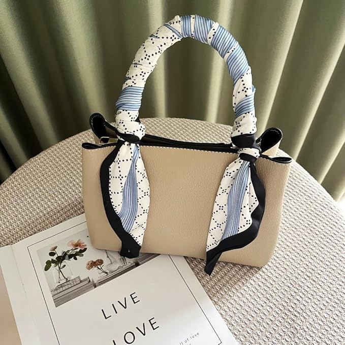 Silk Head Scarf for Hair Fashion Headwrap for Women Lightweight Neck Tie