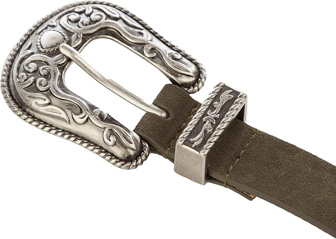 Lucky Brand Women's Western-Inspired Leather Belt | Classic | American Heritage | Casual | Vintage | Cowboy