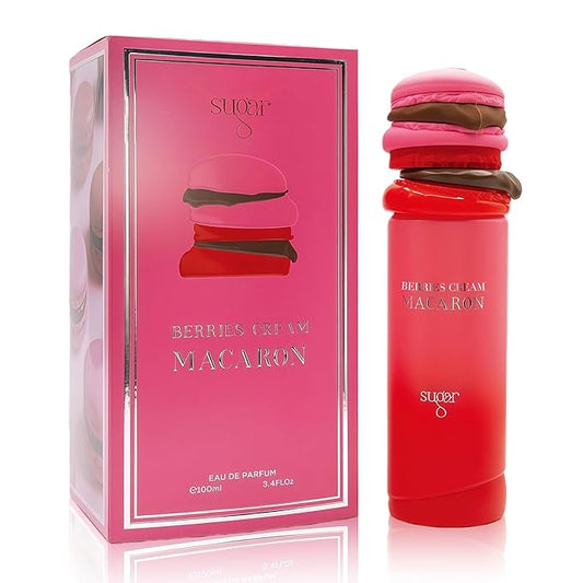 Berries Cream Perfume for Women, Fruity Floral Gourmand Scent, Long Lasting Fragrance EDP, Cologne for Daily Use, 3.4 Fl Oz (Berries Cream)