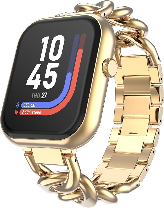 iTouch AIR 5 Smartwatch – 1.85” AMOLED Display, Bluetooth Calling, 100+ Sport Modes, Heart Rate, SPO₂, Stress & Sleep Tracking, IP68 Water Resistant, 7-Day Battery Life – for Android & iOS