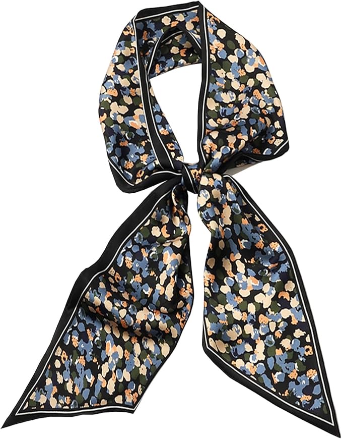 Purse Scarf For Handbags Head Scarves For Women's Hair Bags Scarfs Long Skinny Scarves Fashion Silky