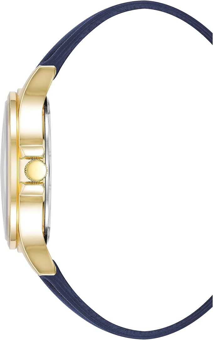 Amazon Essentials Men's Easy to Read 42mm Leather Band Analog Watch