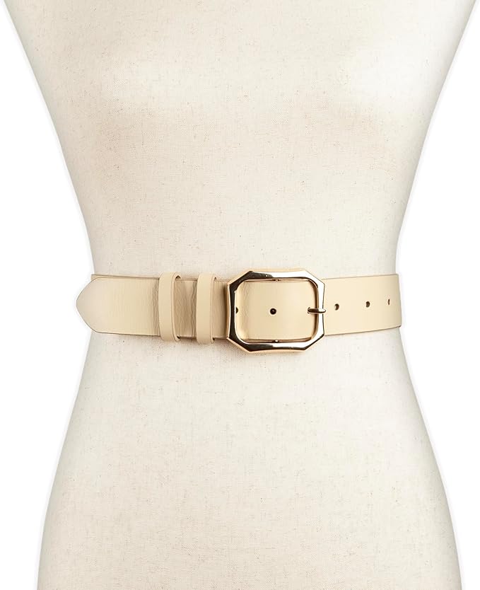 Lucky Brand Women's Fashion Leather Belt | Stylish | Trend | Classic | Modern | Jean | Pant | Skirt | Dress