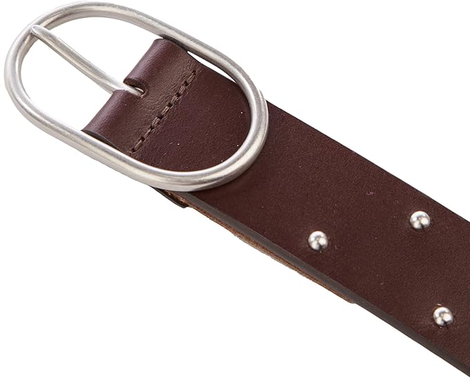 Lucky Brand womens Studded Leather Belt | Stylish | Classic | Modern | Jeans | Pants | Skirt | Dress