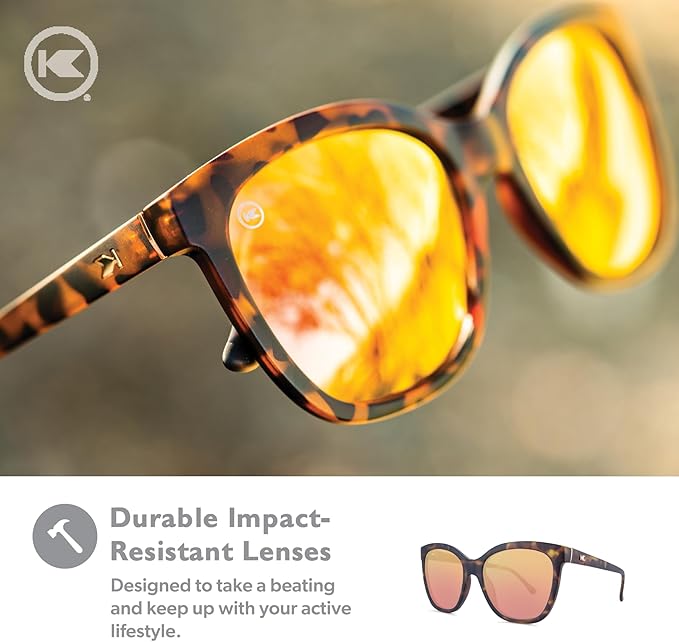 Knockaround Deja Views Polarized Sunglasses for Women & Men - Trendy Sunglasses - UV400 Protection