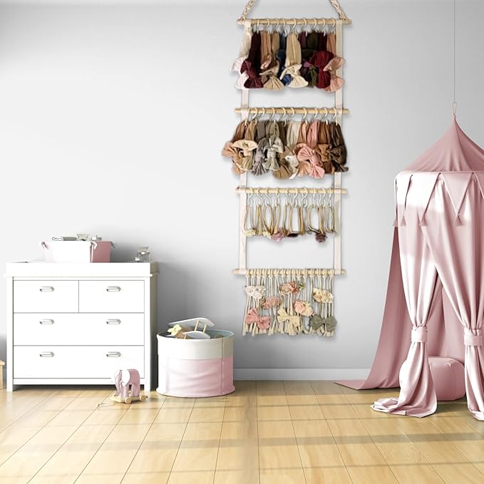 Baby Headband Holder - Organizer for Girls' Bows & Headbands