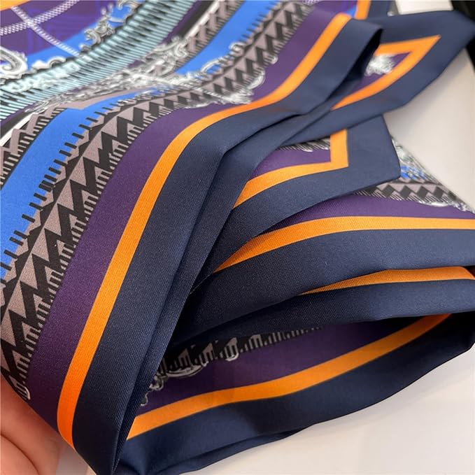 Hair Scarf for Women Silky Satin Headscarf Neck Scarves for Handbag Accessory