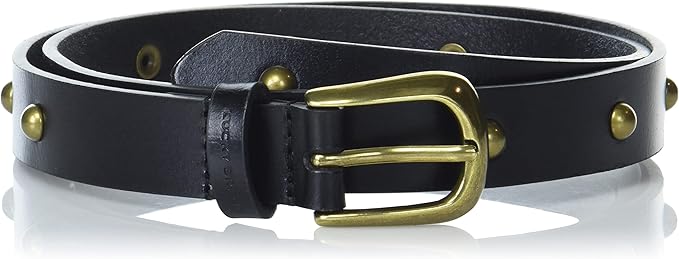 Lucky Brand womens Studded Leather Belt | Stylish | Classic | Modern | Jeans | Pants | Skirt | Dress
