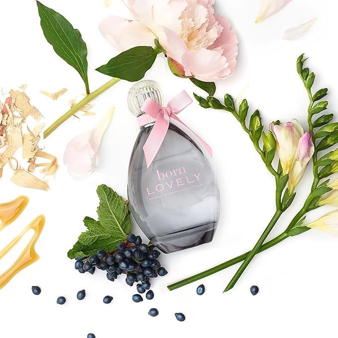 Born Lovely by SJP - Lush, Sweet, Elegant Amber Floral Eau De Parfum Spray Fragrance for Women - Mandarin, Peony, Honeysuckle, and Freesia - Intense, Long Lasting Scent - 1 oz