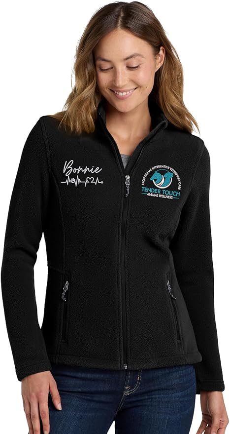 INK STITCH Women L217 Custom Stitching Embroidery Fleece Jackets - Multicolors