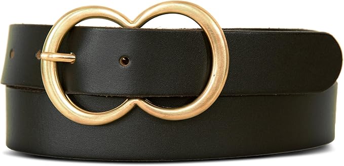 Lucky Brand Women's Fashion Leather Belt | Stylish | Trend | Classic | Modern | Jean | Pant | Skirt | Dress