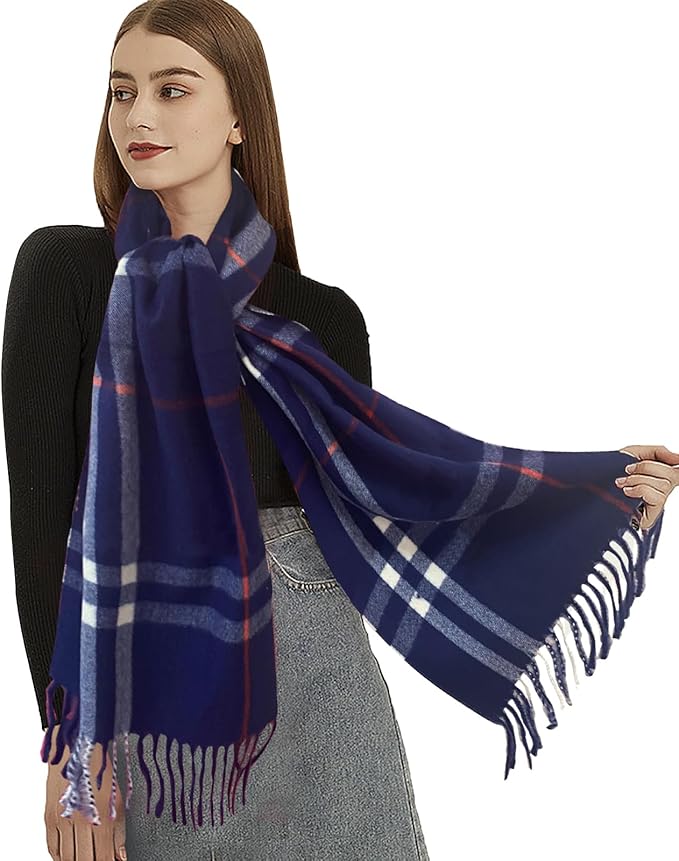 EXTREE Scarfs for Women Pashmina Silky Shawl Wrap for Evening Dressing Blanket Open Front Poncho Cape