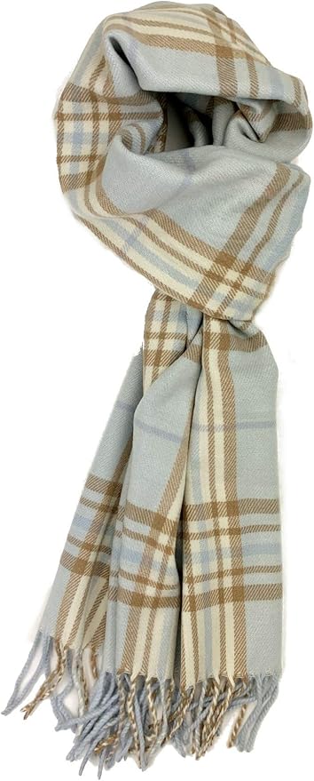 Plum Feathers Super Soft Luxurious Cashmere Feel unisex for Men and Women Winter Scarf