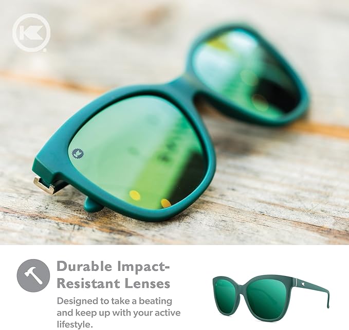 Knockaround Deja Views Polarized Sunglasses for Women & Men - Trendy Sunglasses - UV400 Protection