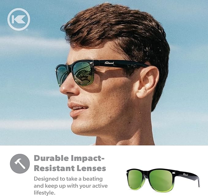 Knockaround Fort Knocks Polarized Sunglasses for Men & Women - UV400 Protection