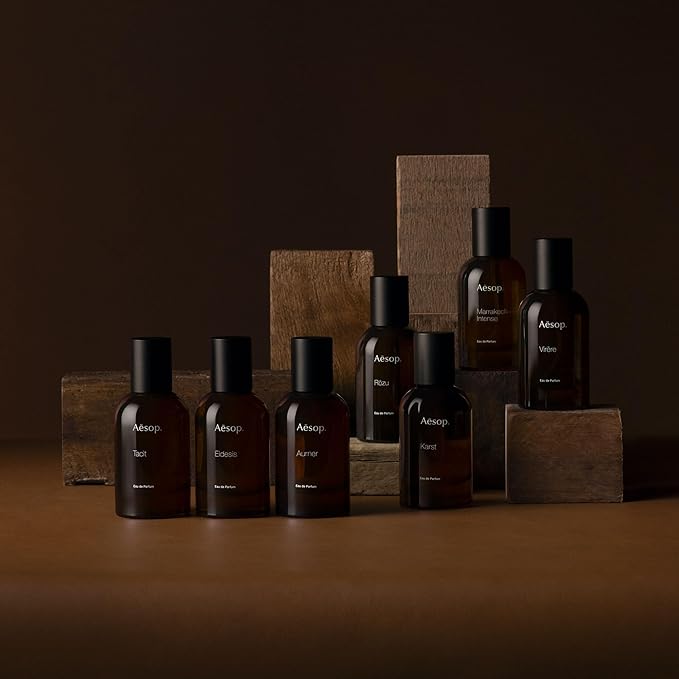 Aesop Tacit Eau de Parfum | Yuzu, Vetiver, and Basil Scent | Fresh Citrus and Green Aroma | Unisex | 3.3 fl oz