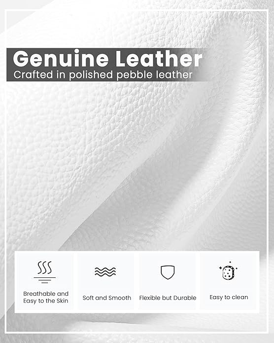 befen Small Genuine Leather Crossbody Bag for Women Trendy Crossbody Purses with RFID Blocking Card Slots