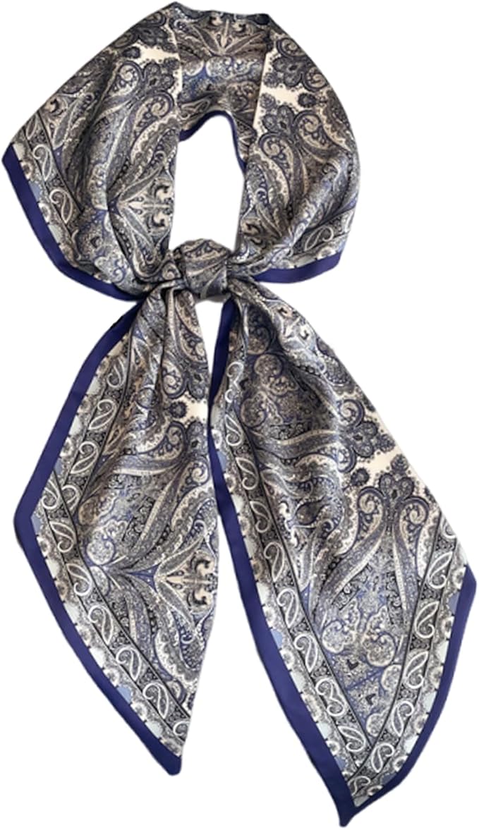 Hair Scarf for Women Silky Satin Headscarf Neck Scarves for Handbag Accessory